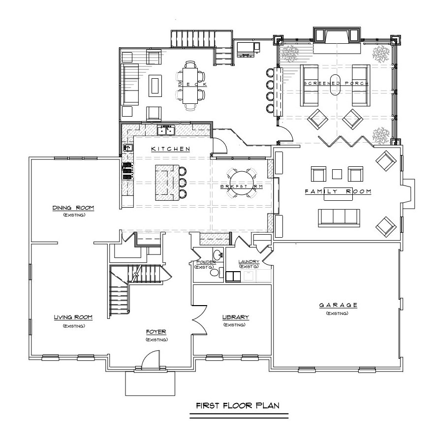 FIRST FLOOR PLAN